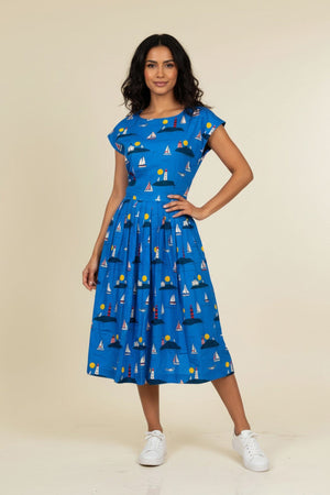 Pretty Vacant Gina Lighthouses Dress - BouChic