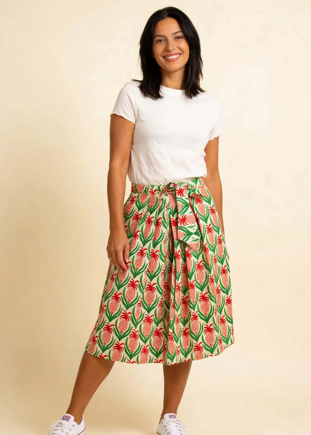 Pretty Vacant Jessica Skirt Pineapples - BouChic