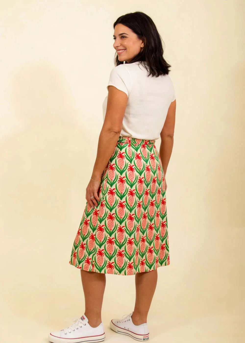 Pretty Vacant Jessica Skirt Pineapples - BouChic