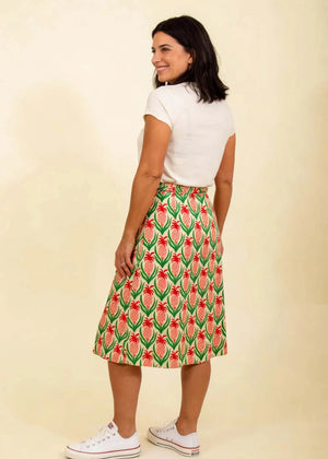 Pretty Vacant Jessica Skirt Pineapples - BouChic