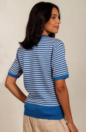 Pretty Vacant Knit Crew Top Sailing Top BouChic | Homeware, Fashion, Gifts, Accessories 