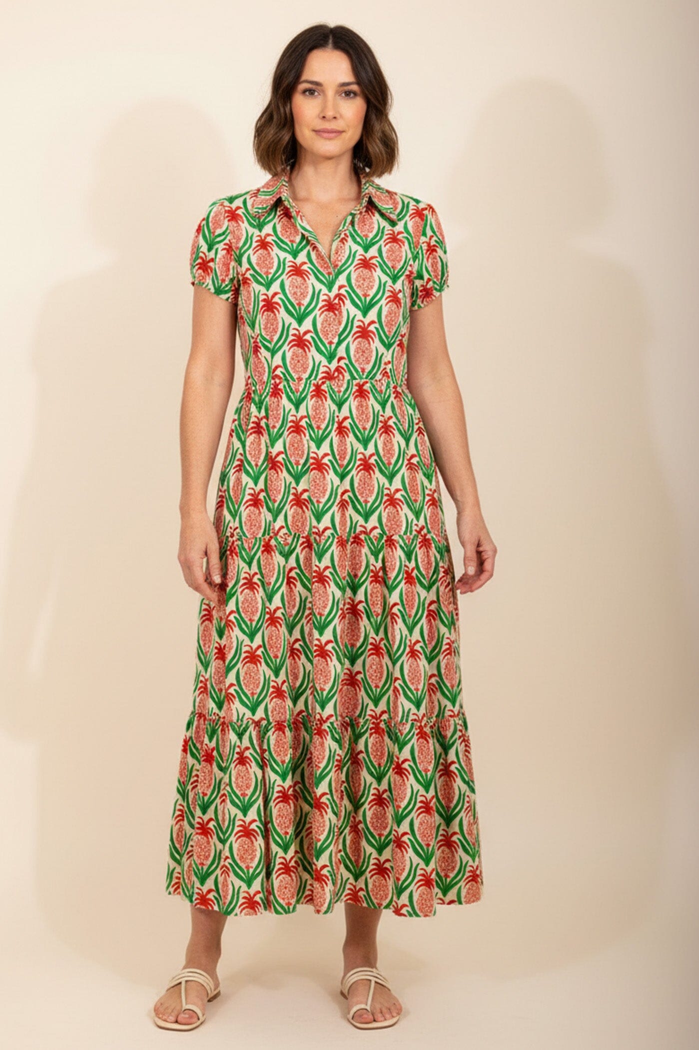 Pretty Vacant Molly Dress Pineapples - BouChic