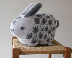 Sally Nencini Lambswool China Rabbit Toy BouChic 