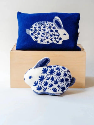 Sally Nencini Lambswool China Rabbit Toy BouChic 