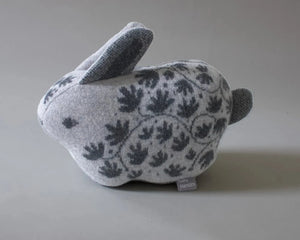 Sally Nencini Lambswool China Rabbit Toy BouChic 