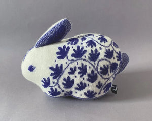 Sally Nencini Lambswool China Rabbit Toy BouChic 