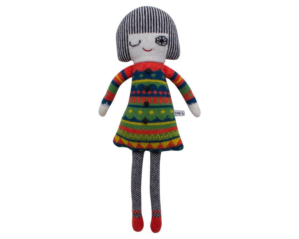 Sally Nencini Lambswool Fairisle Dolls - BouChic 