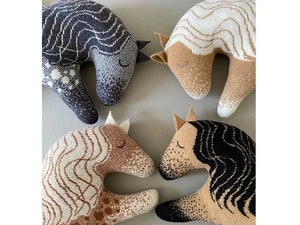 Sally Nencini Lambswool Horse Toy BouChic 