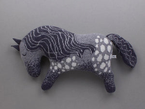 Sally Nencini Lambswool Horse Toy BouChic Dapple 