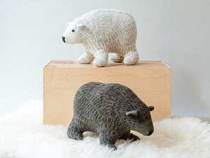 Sally Nencini Polar Bear Toy BouChic 