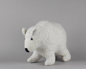 Sally Nencini Polar Bear Toy BouChic 
