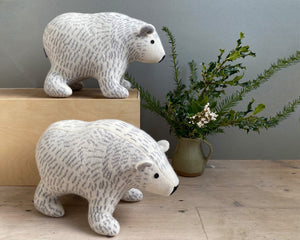 Sally Nencini Polar Bear Toy BouChic 