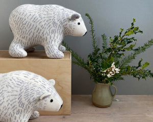 Sally Nencini Polar Bear Toy BouChic 