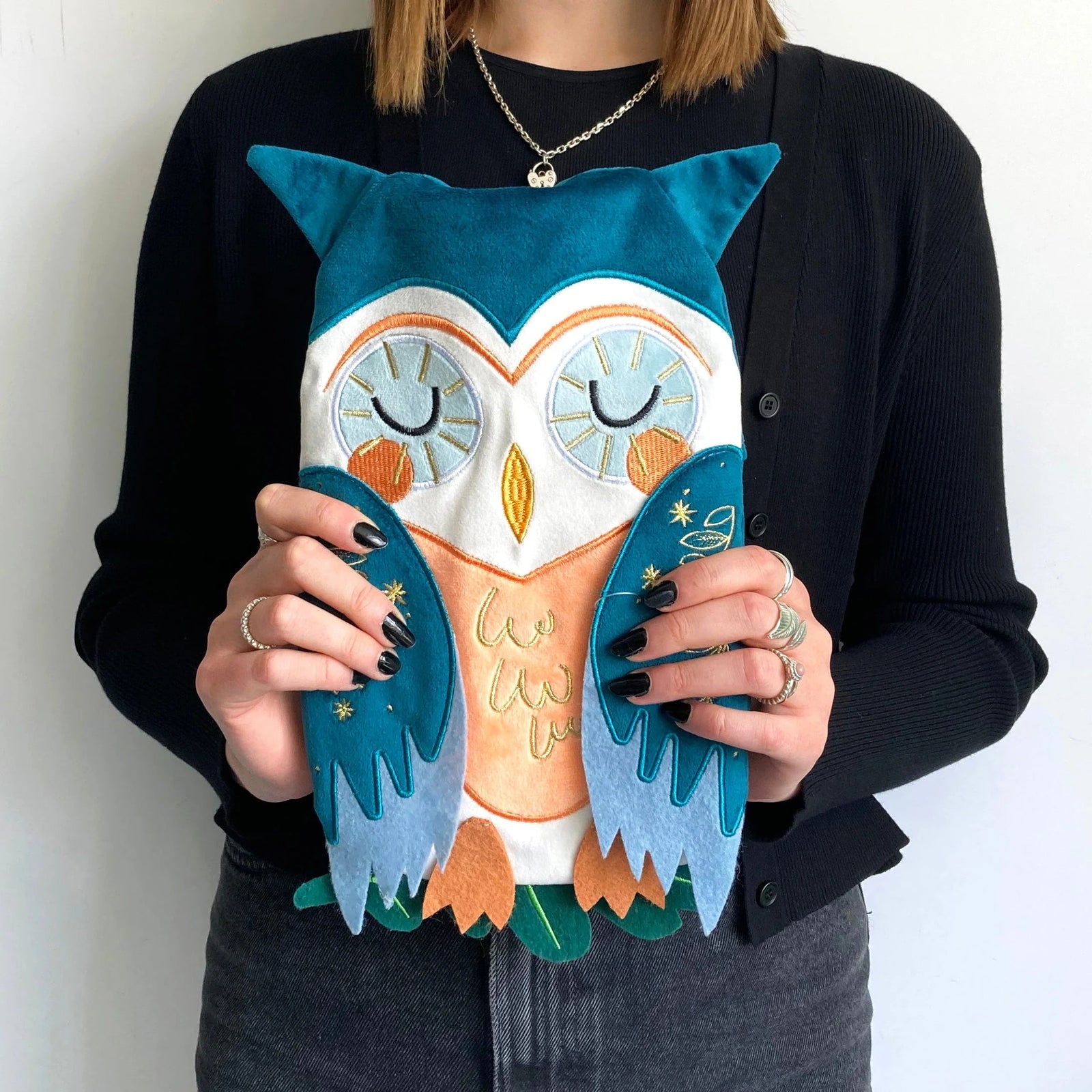 Secret Garden Owl Hot Water Bottle - BouChic 