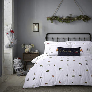 Sophie Allport Duvet & Pillow Set Fetch Dogs Double - BouChic 