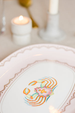 Yvonne Ellen Crab Serving Platter - BouChic