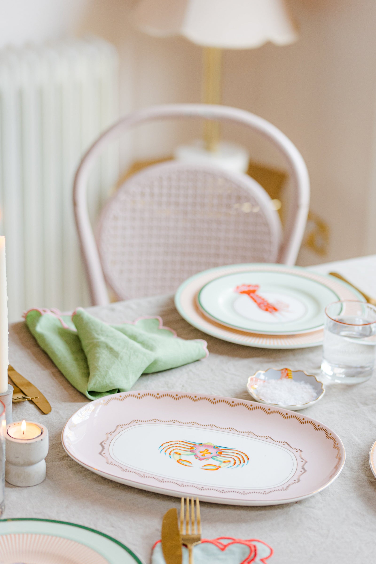 Yvonne Ellen Crab Serving Platter - BouChic