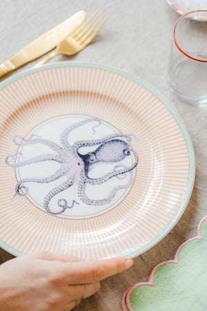Yvonne Ellen Sea Side Plates Set of 4 Side Plates BouChic 