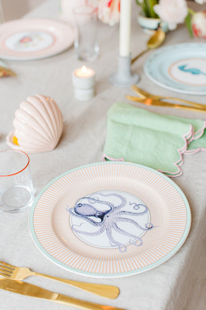 Yvonne Ellen Sea Side Plates Set of 4 Side Plates BouChic 