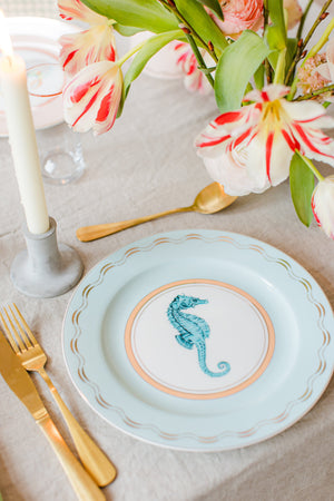 Yvonne Ellen Sea Side Plates Set of 4 Side Plates BouChic 