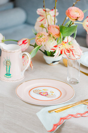 Yvonne Ellen Sea Side Plates Set of 4 Side Plates BouChic 