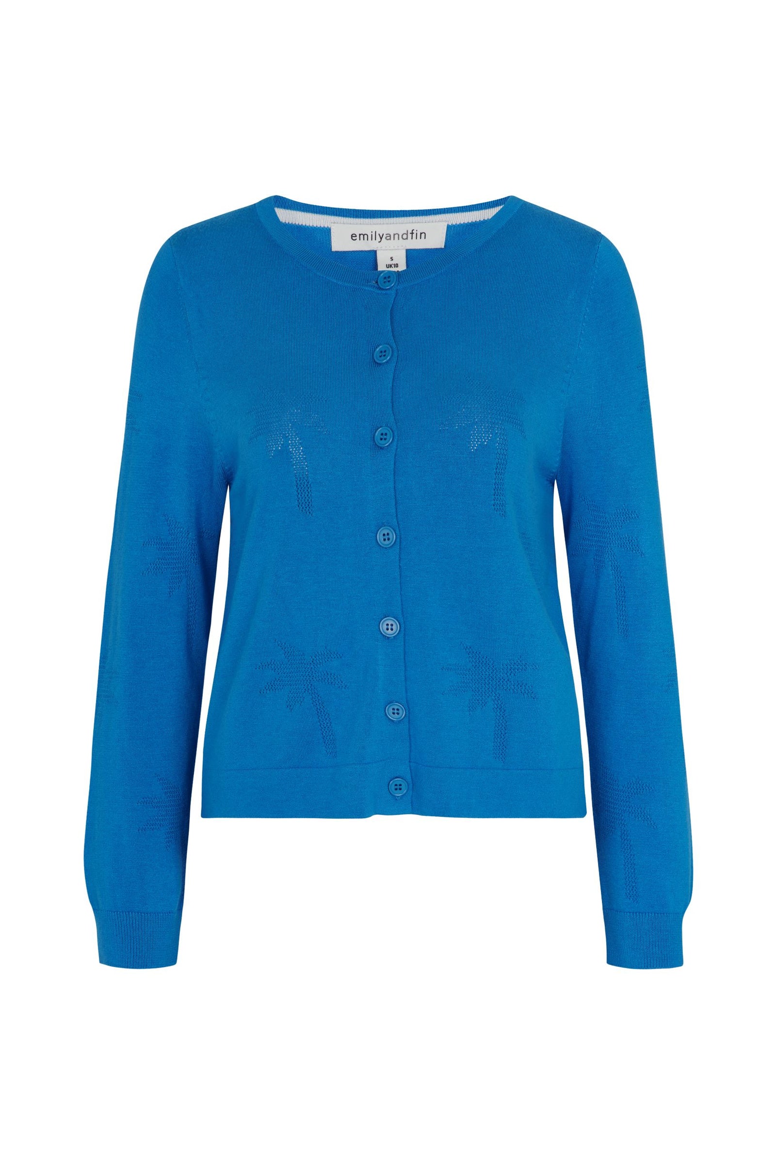 Bonnie Deep Teal Emily & Fin Long Sleeve Cardigan - BouChic 