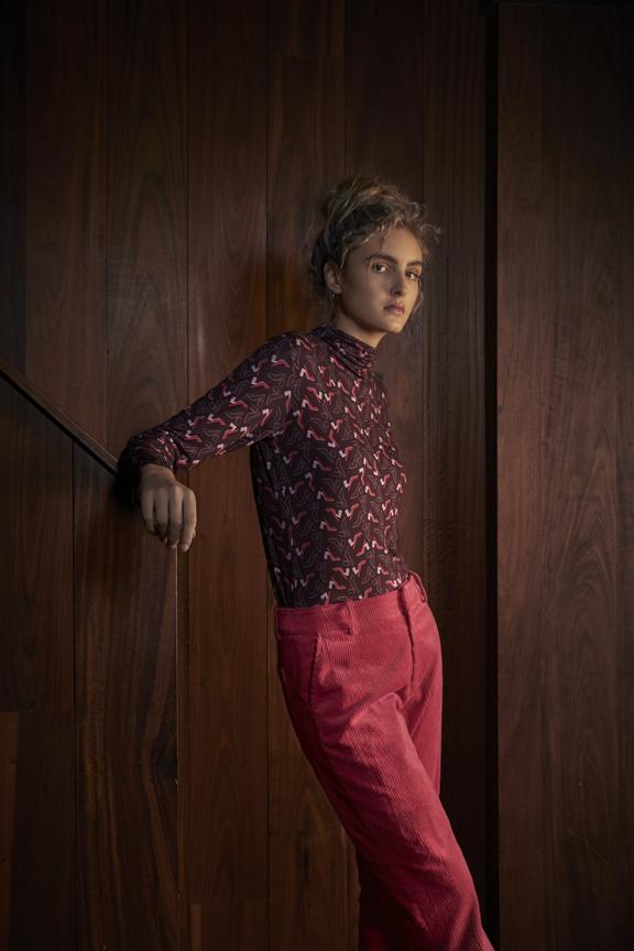 Alma Emily & Fin Roll Neck Top Forties Slingback - BouChic 