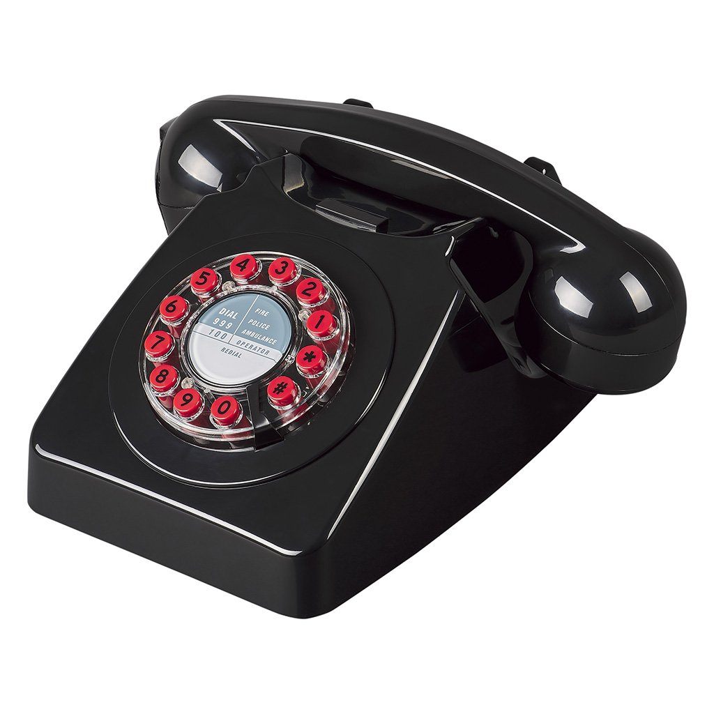 Black 746 Telephone - BouChic 