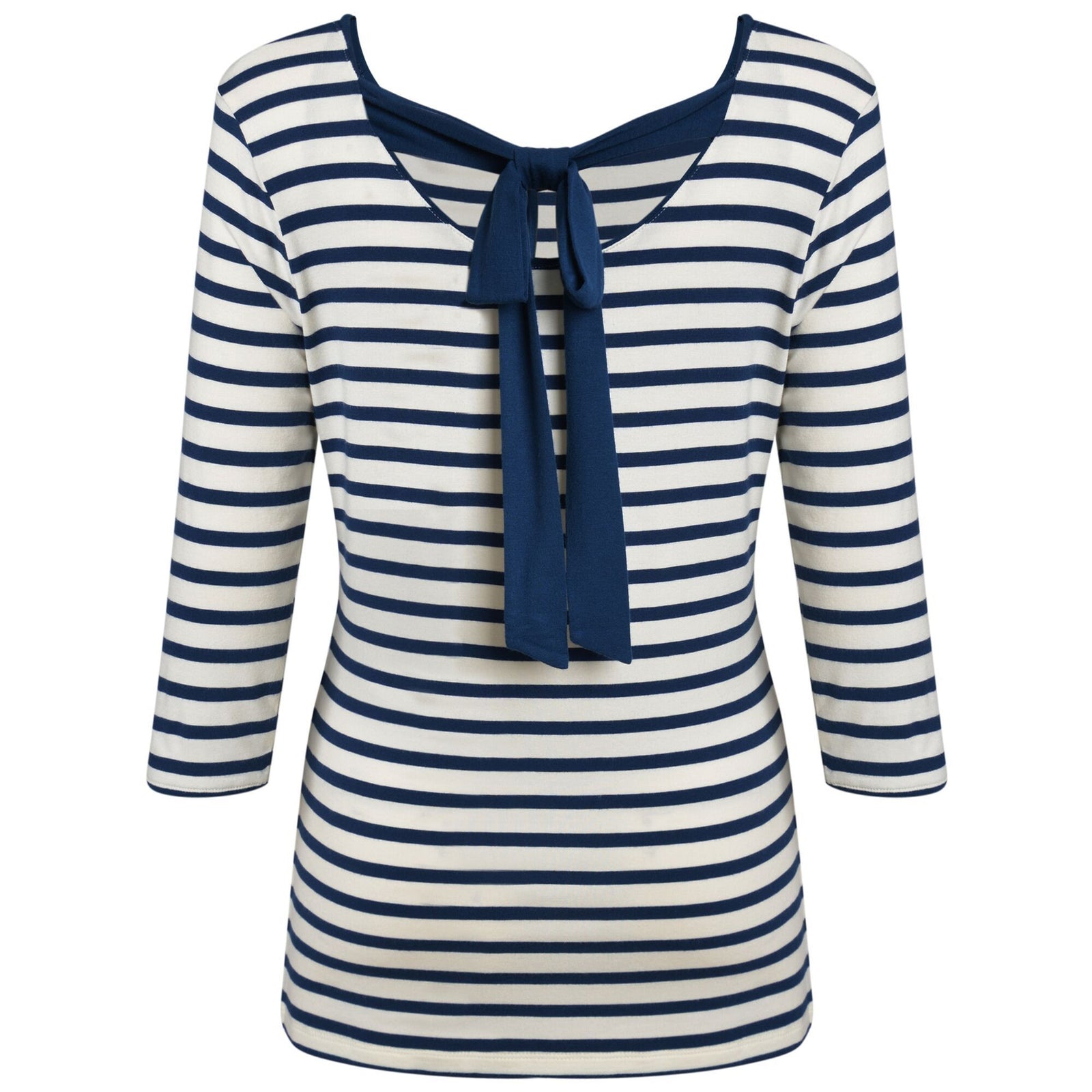 Brigitte Bow Neck Top - BouChic 