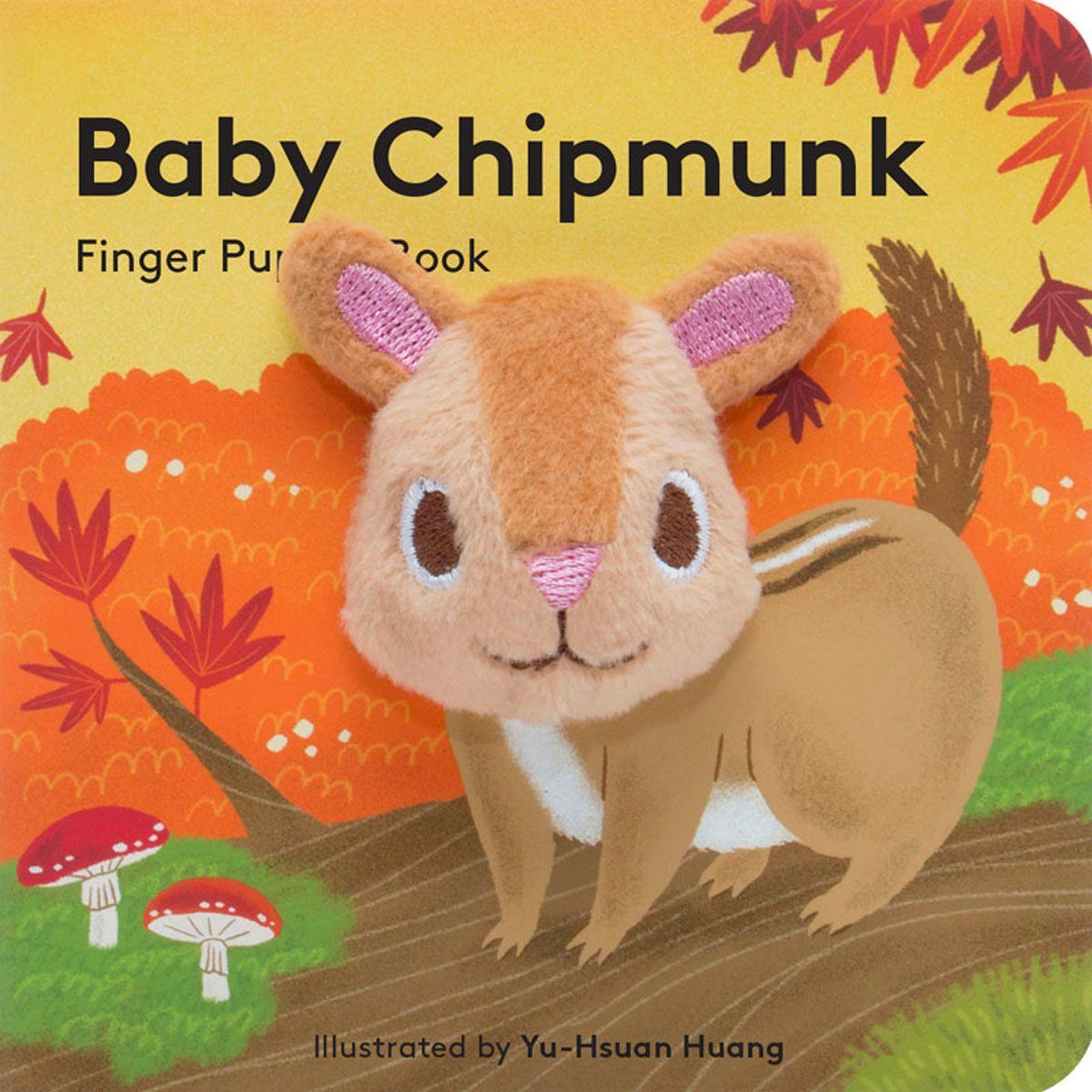 Chipmunk Finger Puppet Book - BouChic 