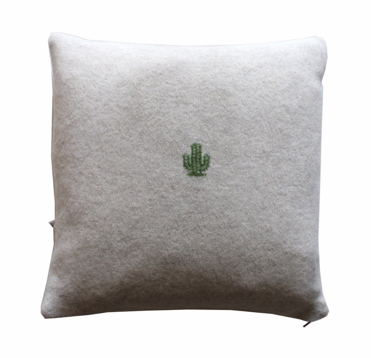 Sally Nencini Cowboy & Cactus Lambswool Cushion - BouChic 