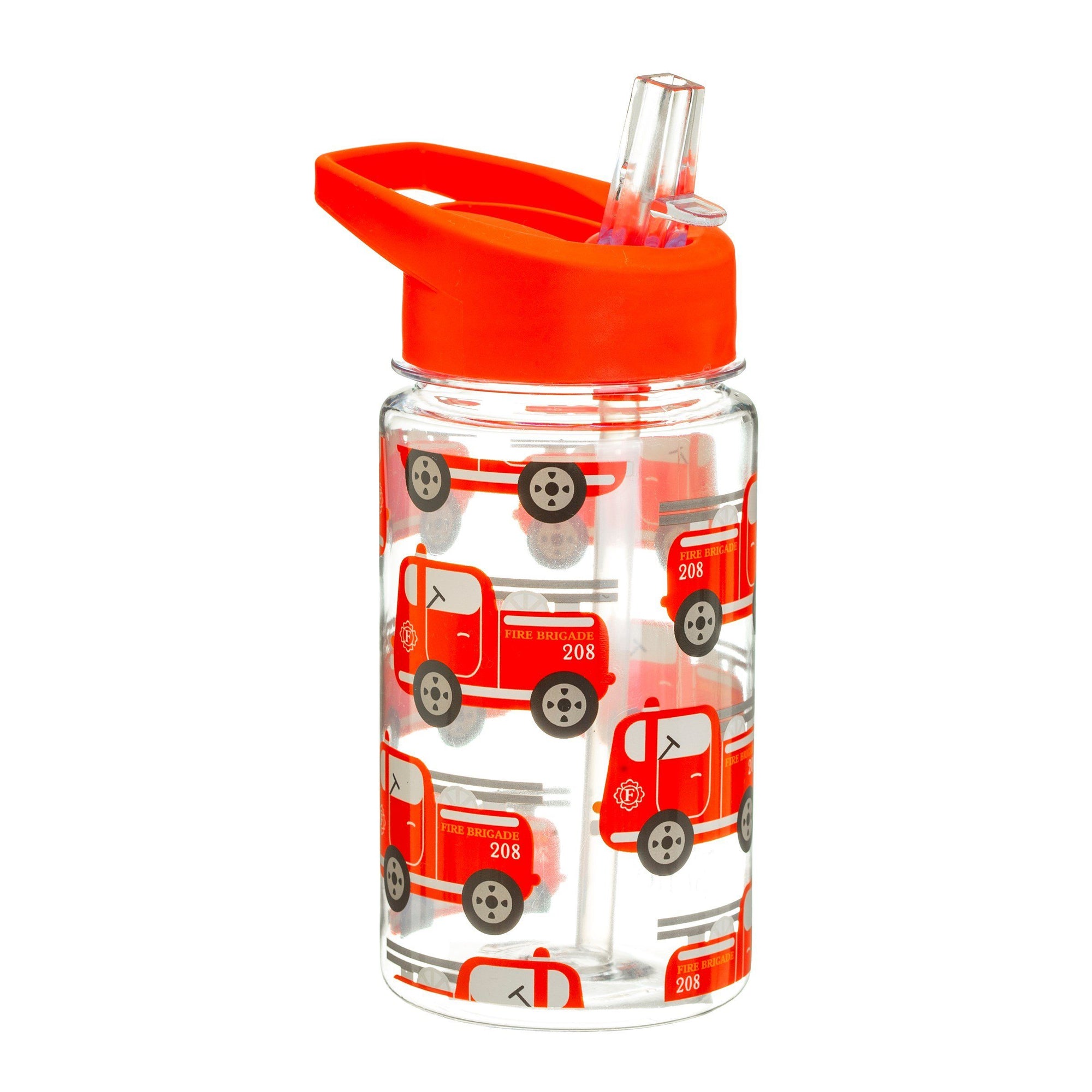 Drink Up Fire Engine Water Bottle - BouChic 
