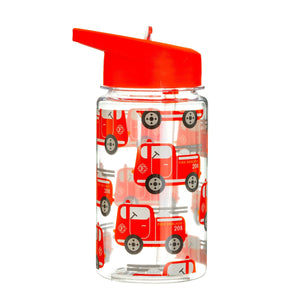 Drink Up Fire Engine Water Bottle - BouChic 