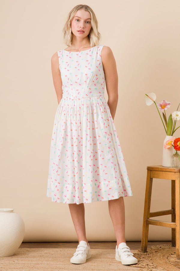 極美品✨　Bibiy. EMILY FRILL DRESS キルティング emily-fin-abigail-confetti-