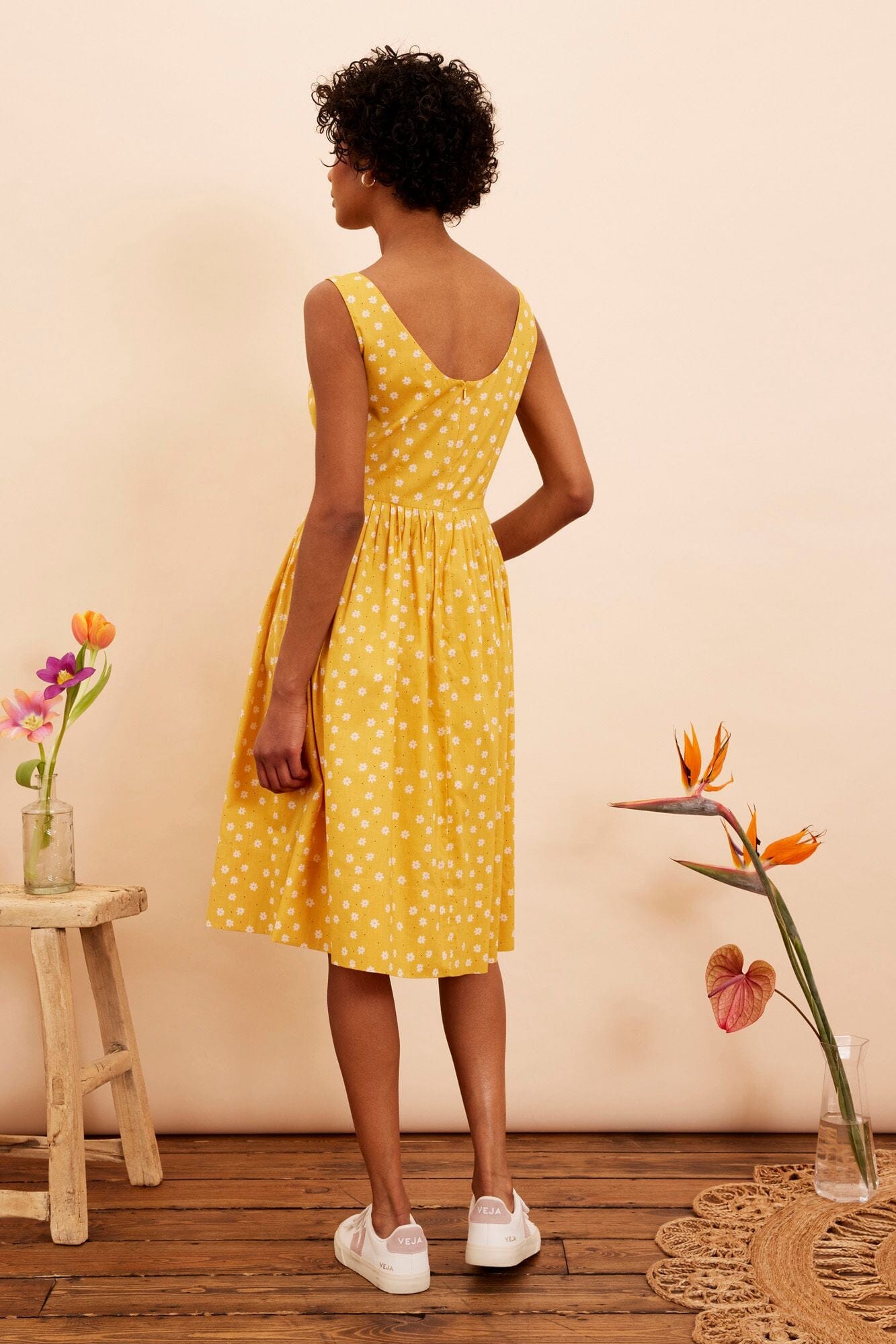 Emily & Fin Abigail Dress Ditsy Jasmine - BouChic 