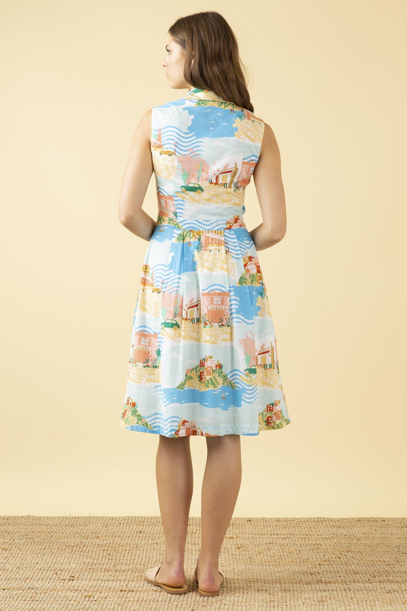 Emily & Fin Clara Dress Sorrento Summer - BouChic 