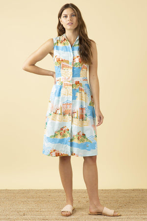 Emily & Fin Clara Dress Sorrento Summer - BouChic 
