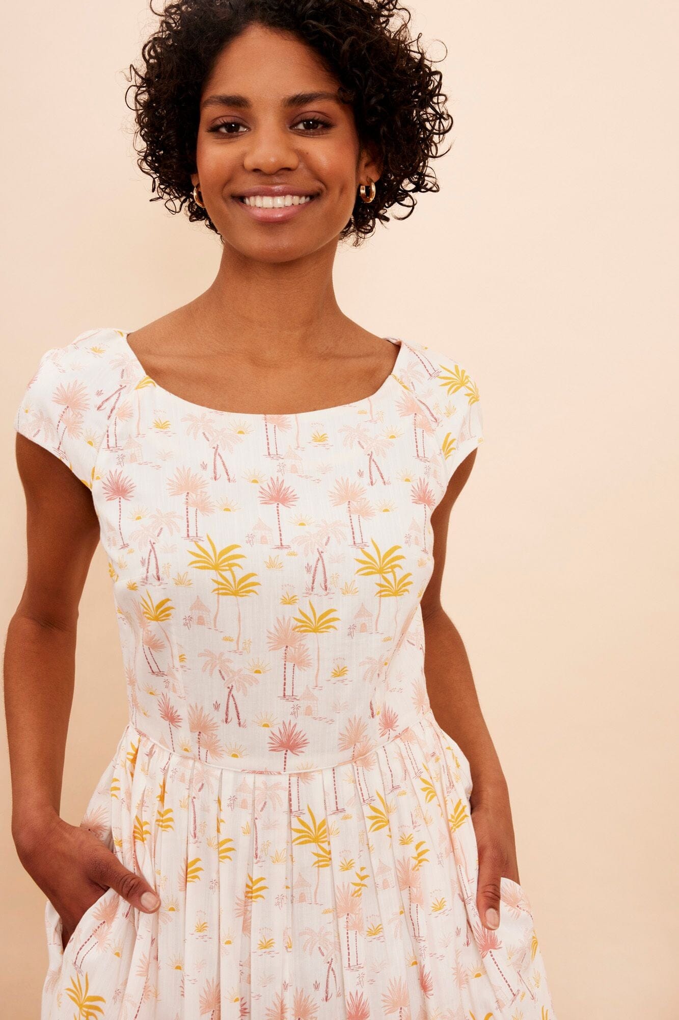 Emily & Fin Claudia Dress Sunrise Beach - BouChic 