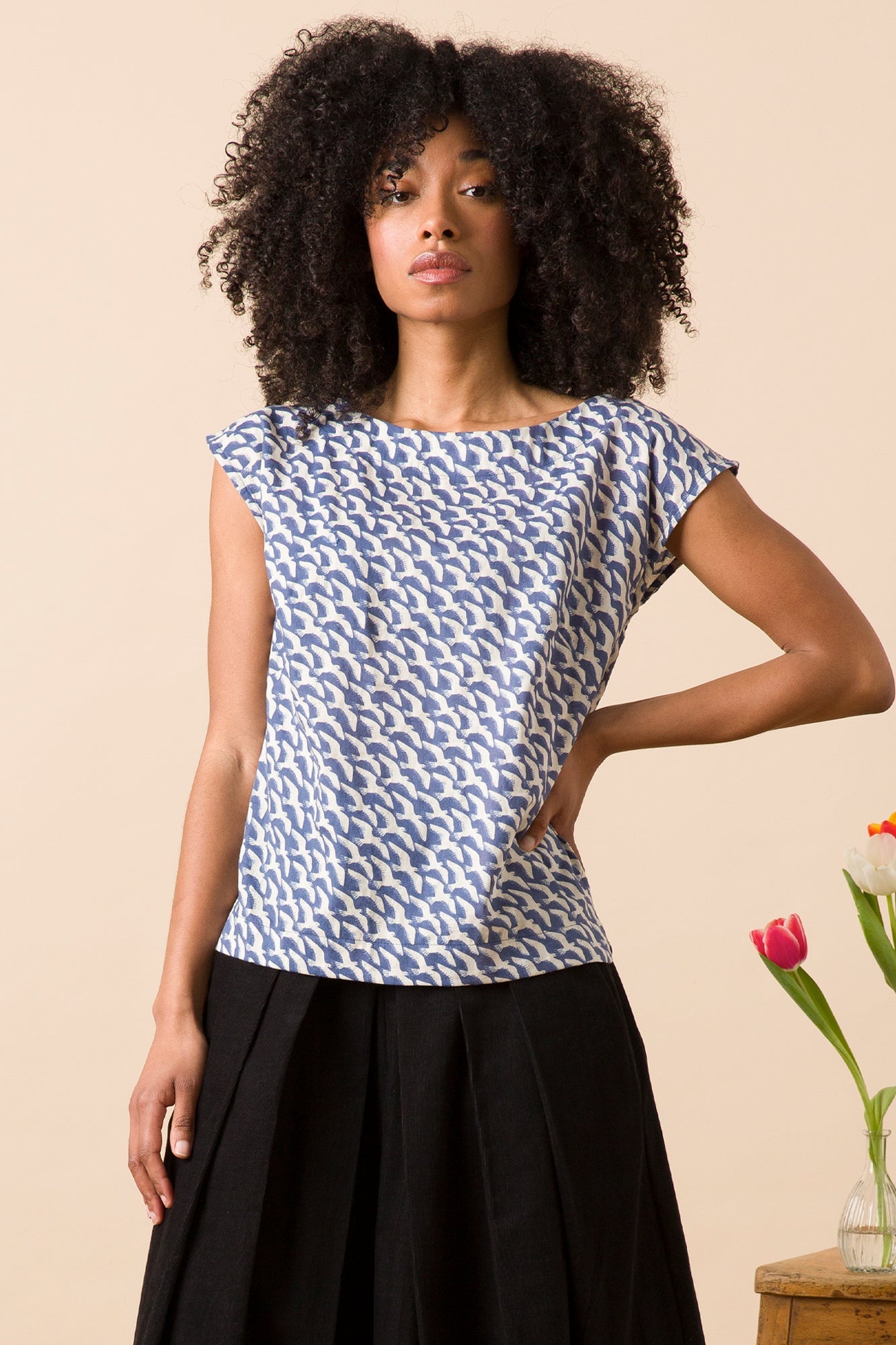 Emily & Fin Edna Top Birds in Flight - BouChic 