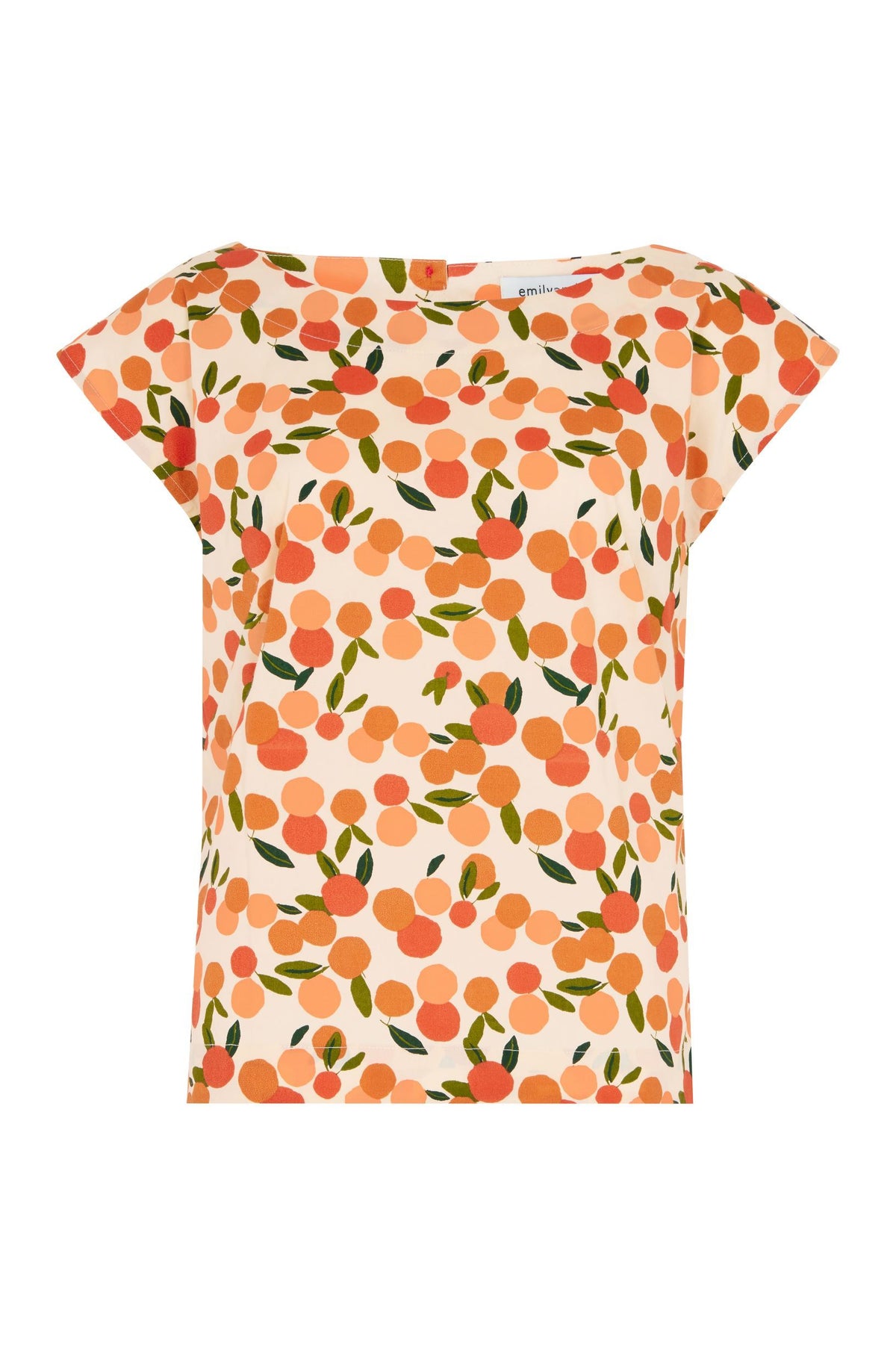 Emily & Fin Edna Top Mini Summer Oranges - BouChic