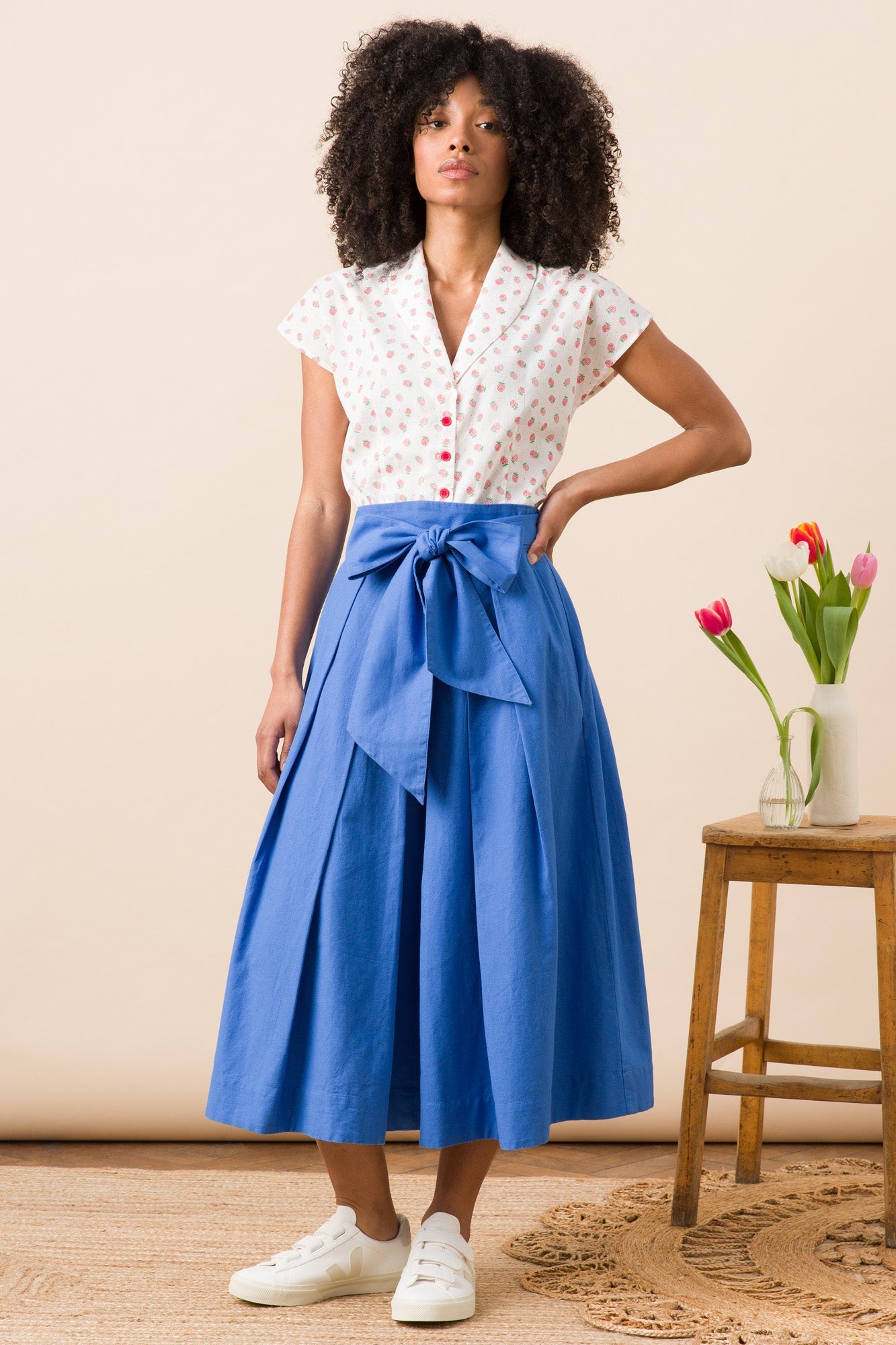 Emily & Fin Evie Blouse Mini Strawberry - BouChic