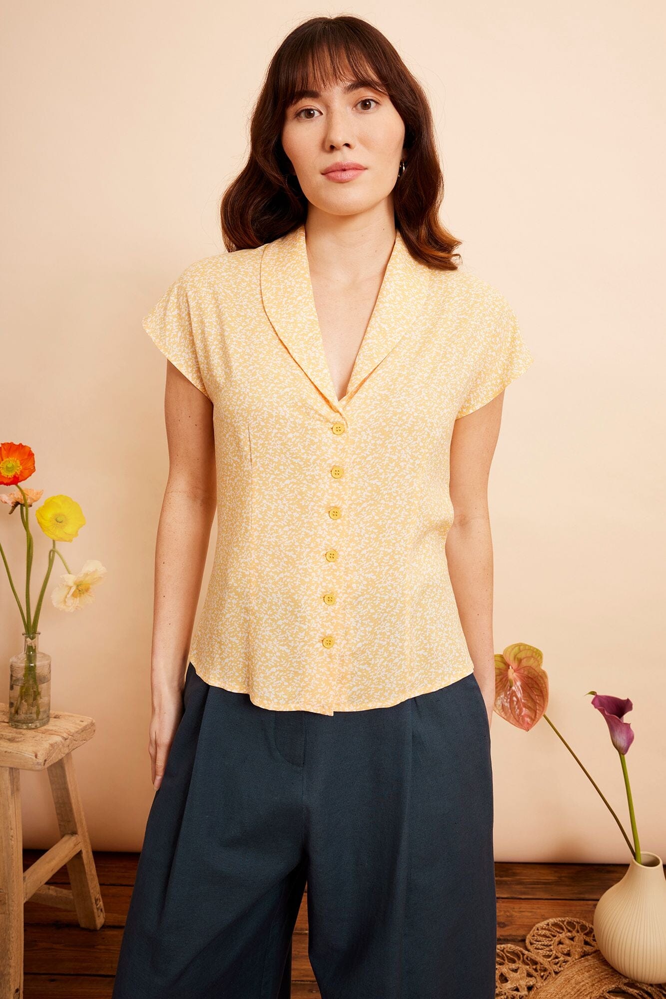 Emily & Fin Evie Darjeeling Ditsy Blouse - BouChic 