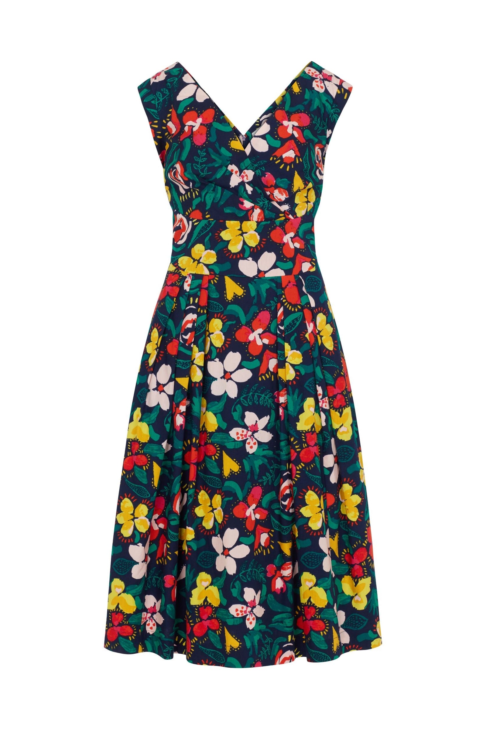 Emily & Fin Florence Dress Folk Floral - BouChic 