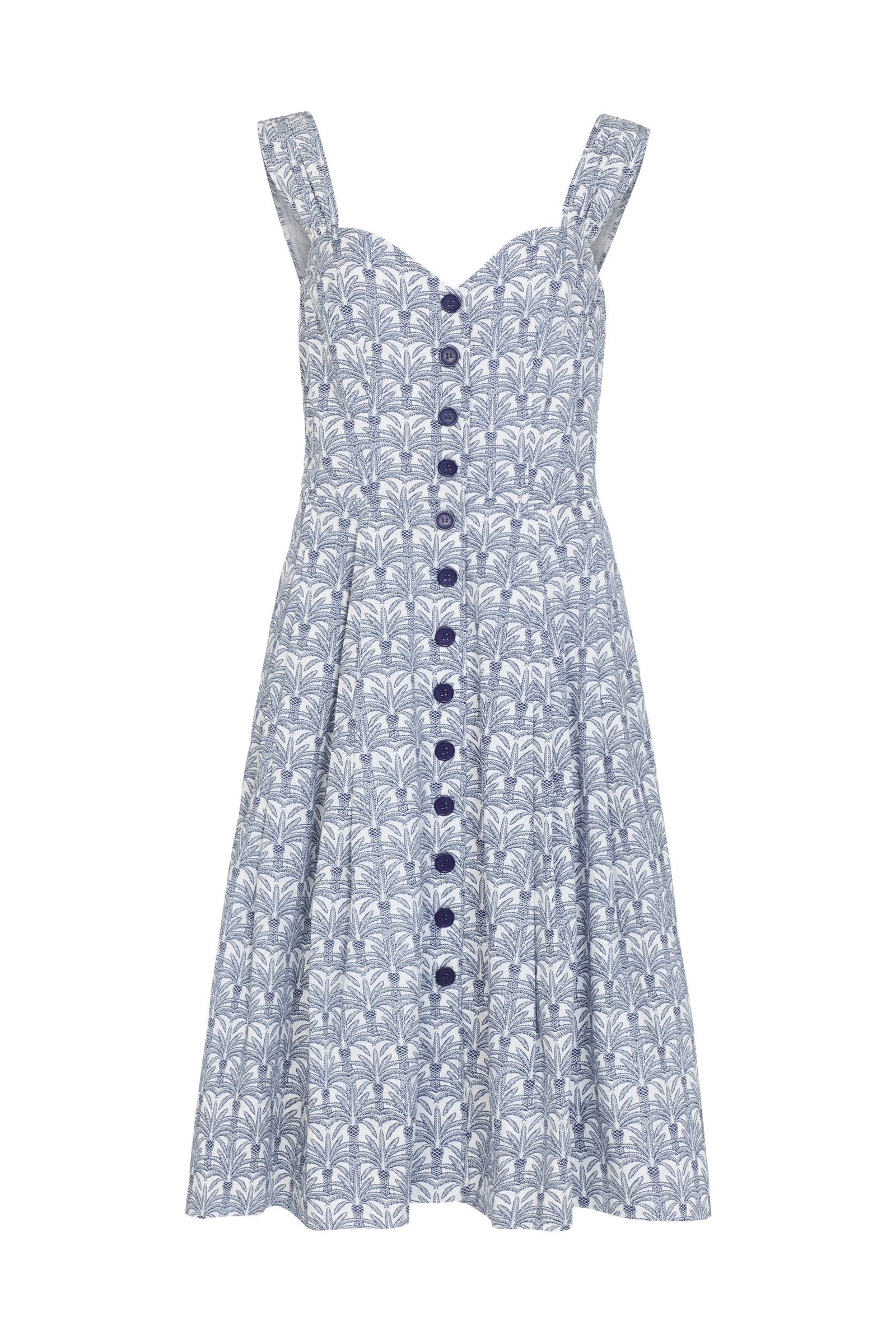 Emily & Fin Jenny Dress Botanical Palm - BouChic 