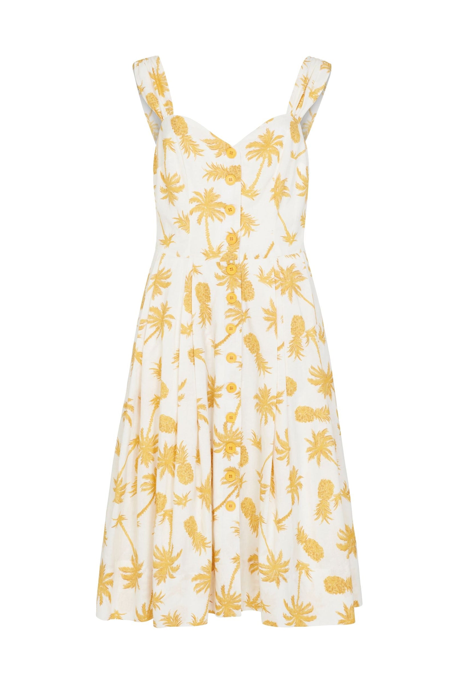 Emily & Fin Jenny Dress Palm Pineapple - BouChic 
