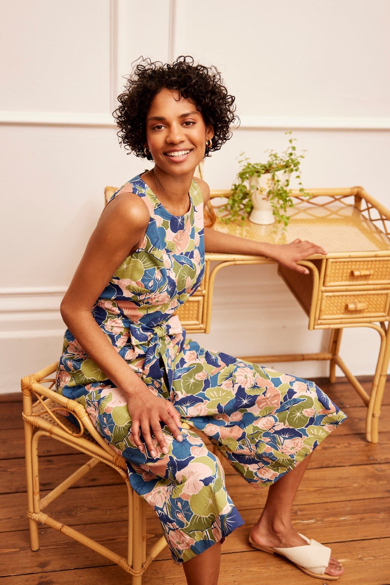 Emily & Fin Jumpsuit Lula Lotus Flower - BouChic 