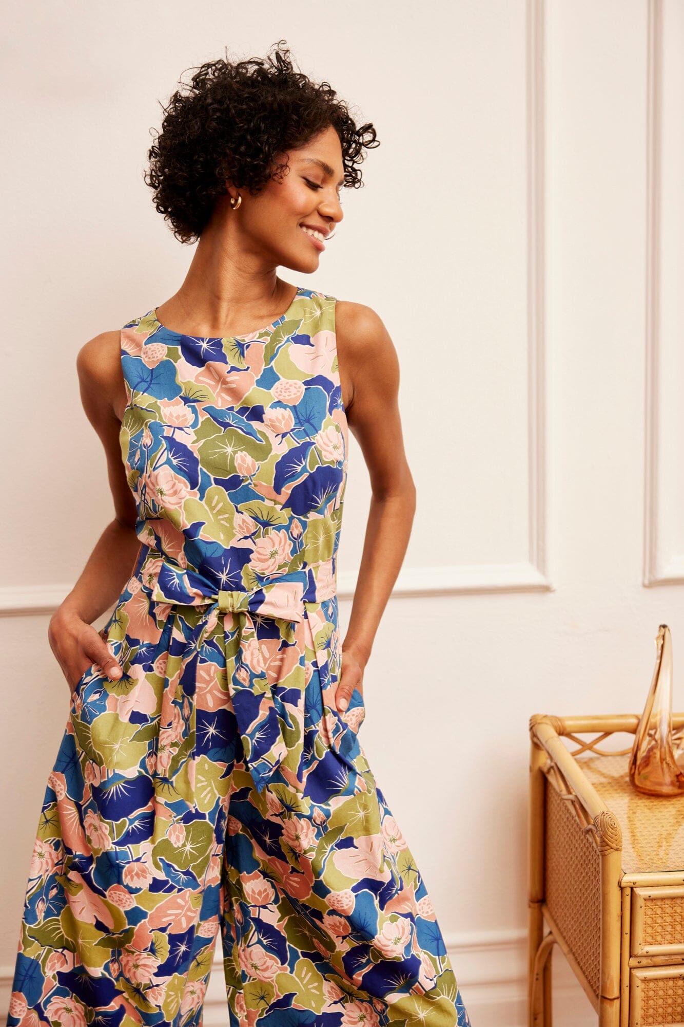 Emily & Fin Jumpsuit Lula Lotus Flower - BouChic 