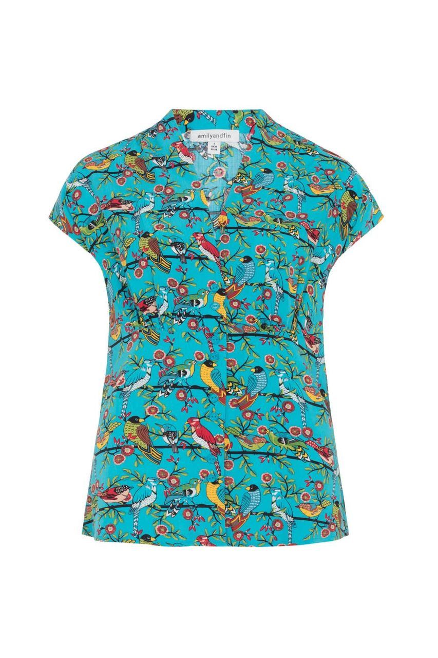Esther Emily & Fin Top Aztec Birds - BouChic 