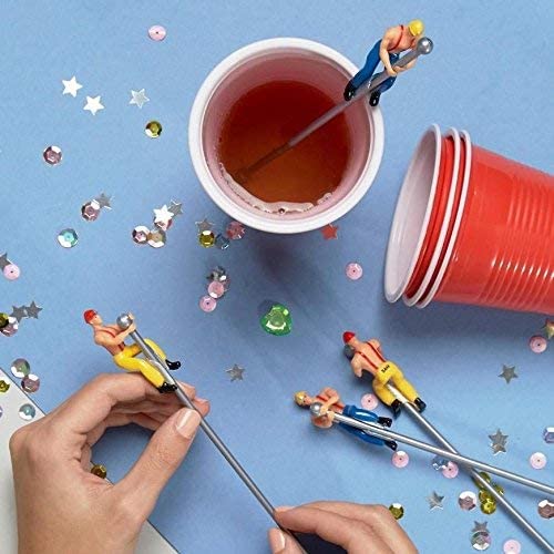 Fireman Buddies Novelty Drink Stirrers - BouChic 