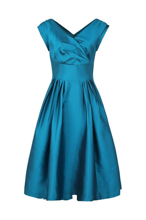 Florence Emily & Fin Teal Occasion Dress - BouChic 